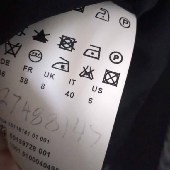 Hugo Boss Wool Jacket Women 6 Black Coat Blazer - Picture 5 of 8